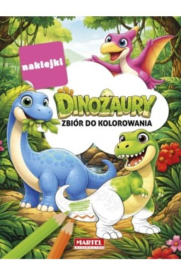 Dinozaury. Zbiór do kolorowania