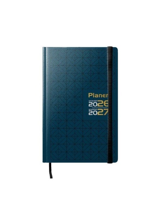 Planer 2026/2027 A5 tygodniowy granatowy