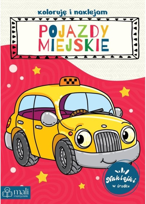 Koloruję i naklejam pojazdy miejskie