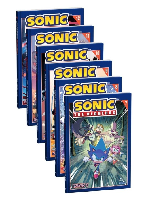 Pakiet: Sonic the Hedgehog T.7-12