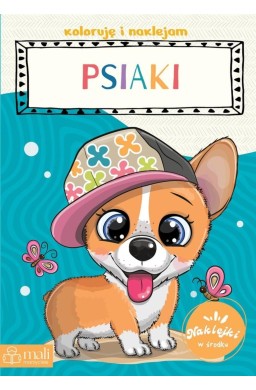 Koloruję i naklejam psiaki