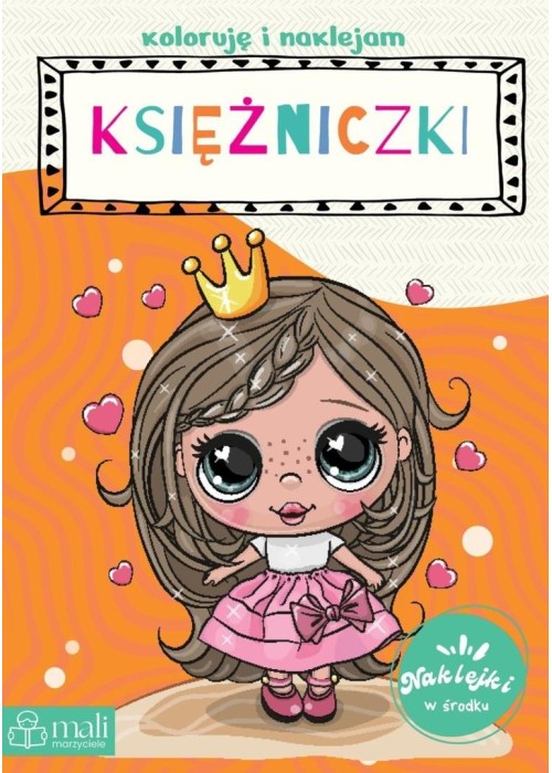 Koloruję i naklejam księżniczki