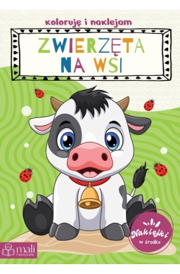 Koloruję i naklejam zwierzeta na wsi