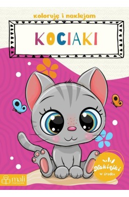 Koloruję i naklejam kociaki