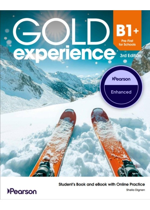 Gold Experience 3rd B1+ SB + ebook Enhanced Pack