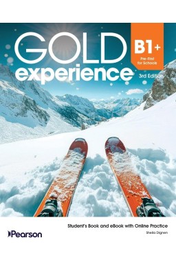 Gold Experience 3rd. B1+ SB + ebook + online