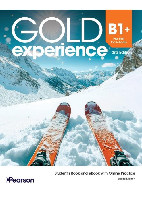 Gold Experience 3rd. B1+ SB + ebook + online
