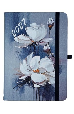 Kalendarz Hip hop 2027 B6 tygodniowy magnolia