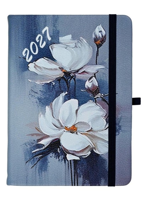 Kalendarz Hip hop 2027 B6 tygodniowy magnolia