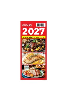 Kalendarz 2027 Kulinarny z Magnesem na lodówkę