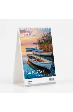 Kalendarz 2027 Biurkowy Trójdzielny