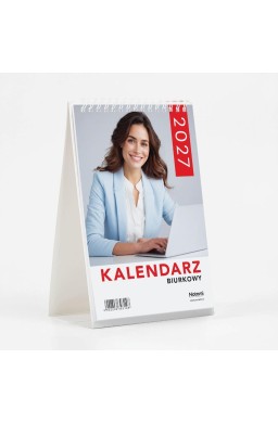 Kalendarz 2027 A5 Biurkowy Pionowy Tygodniowy