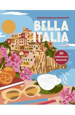 Bella Italia. Kolorowanka po numerach