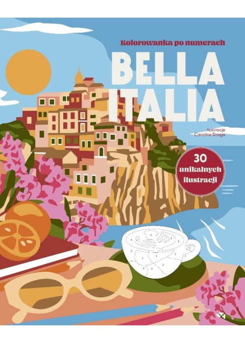 Bella Italia. Kolorowanka po numerach