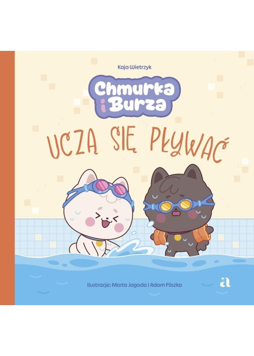 Chmurka i Burza uczą się pływać
