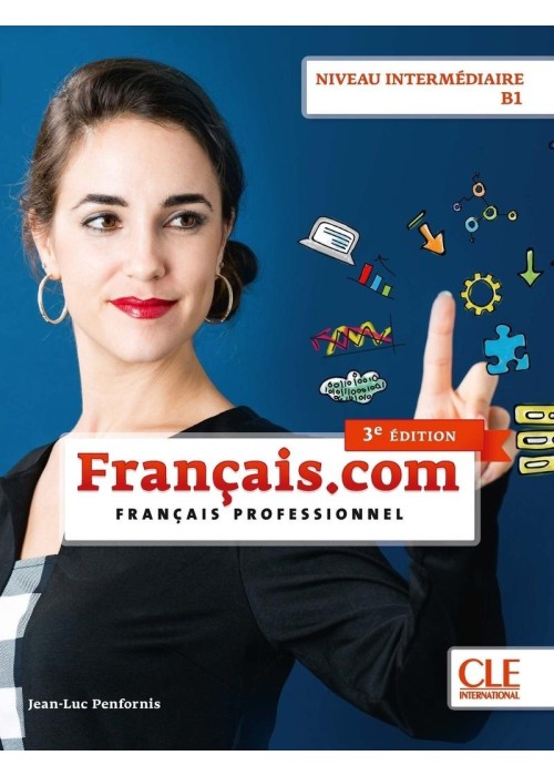 Francais.com intermediaire 3ed podręcznik + online