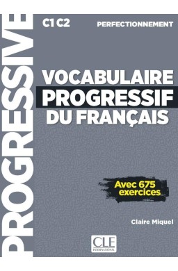 Vocabulaire progressif C1/C2 książka+ebook+online
