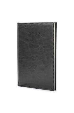Kalendarz 2027 B5 Agenda Tygodniowy Czarny