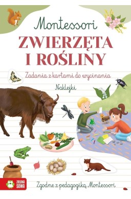 Zeszyt Montessori. Zwierzęta i rośliny