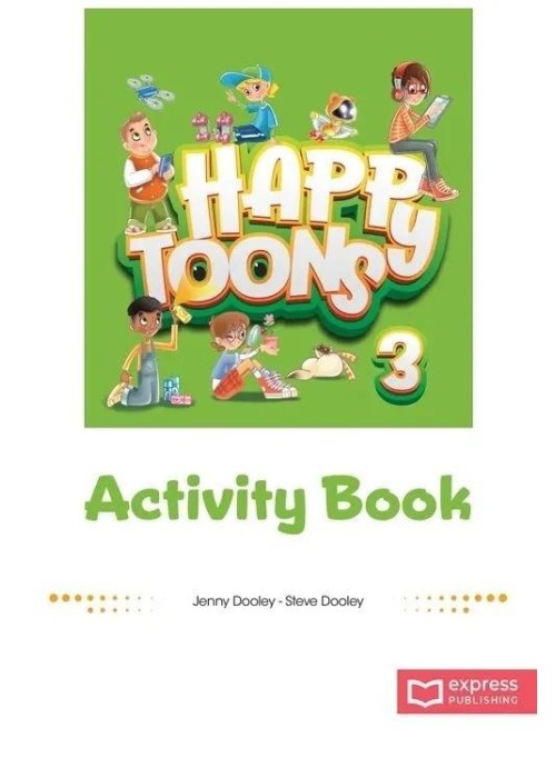 Happy Toons 3 ed. międzynar. AB + DigiBook (kod)
