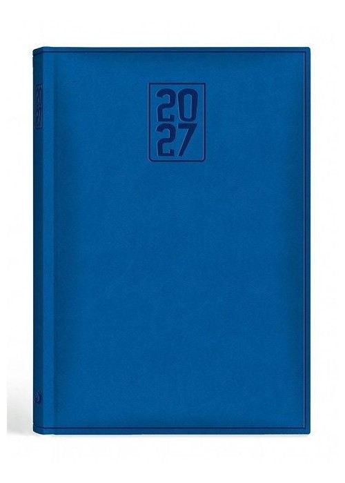 Terminarz 2027 A5 print niebieski