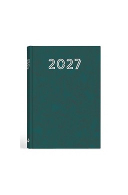 Terminarz 2027 A5 standard zielony