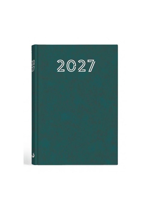 Terminarz 2027 A5 standard zielony