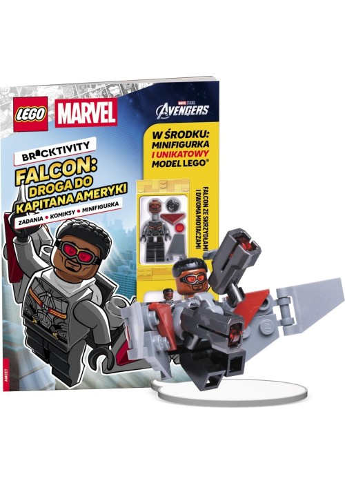 Lego Avengers. Falcon. Droga do Kapitana Ameryki