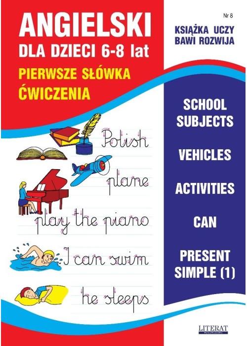 Angielski dla dzieci 6-8 lat. Nr 8