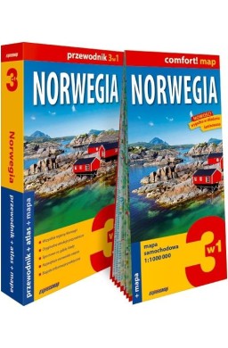 Norwegia - Zestaw Przewodnikowy 3w1 2026