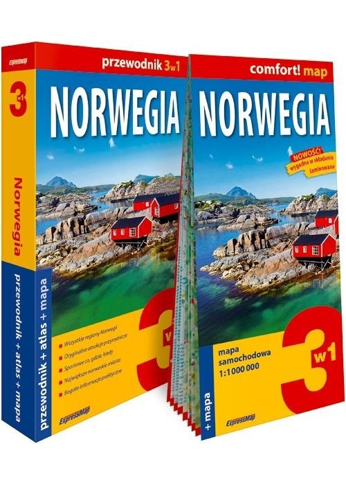 Norwegia - Zestaw Przewodnikowy 3w1 2026