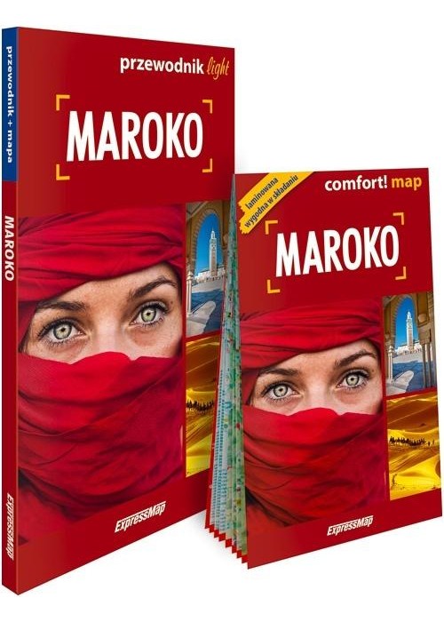 Maroko 2w1 light: przewodnik + mapa
