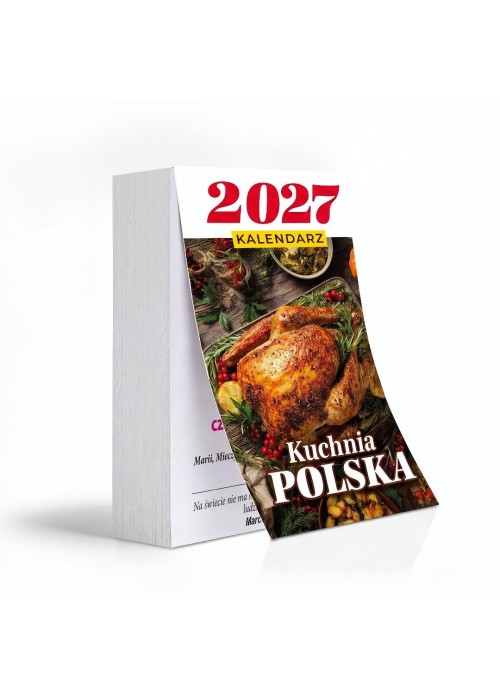 Kalendarz 2027 B7 Zdzierak Kuchnia Polska