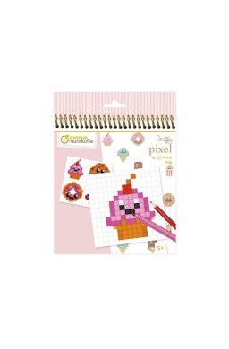 Kolorowanki pixel Słodkości