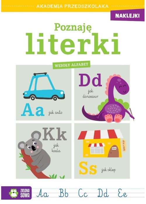 Akademia przedszkolaka. Poznaję literki. Wesoły...