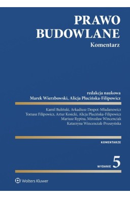 Prawo budowlane. Komentarz w.5
