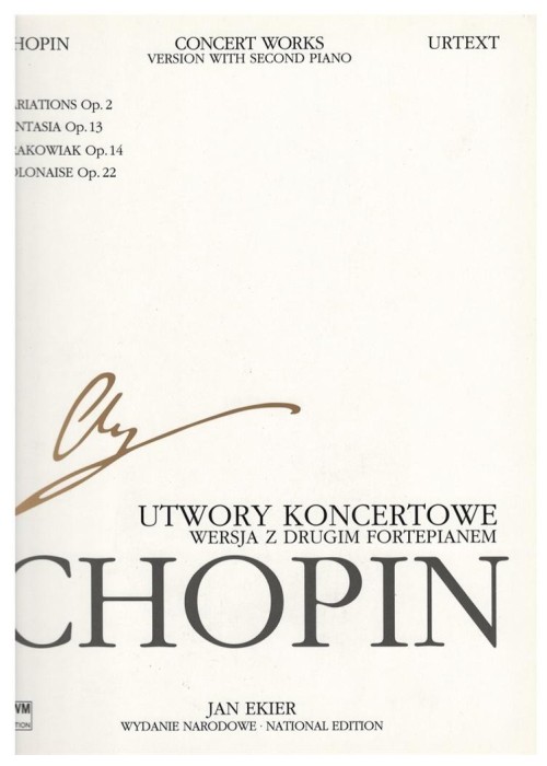 Utwory koncertowe w. z 2 fortepianem