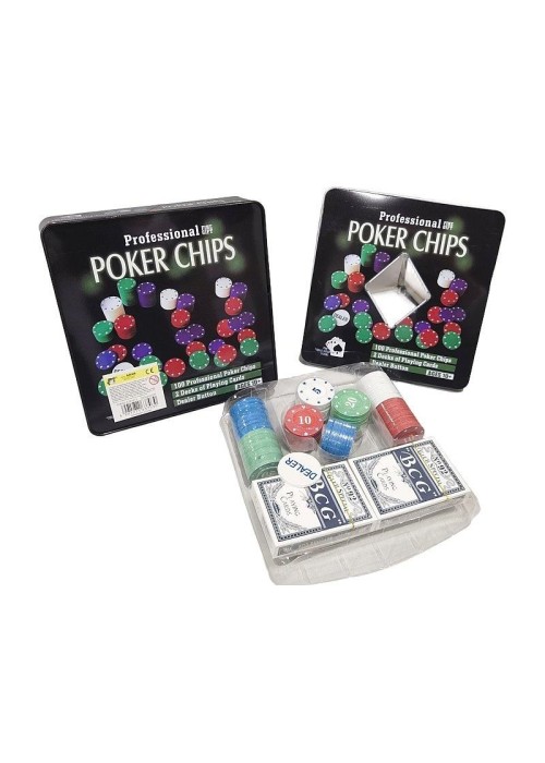 Poker z akcesoriami