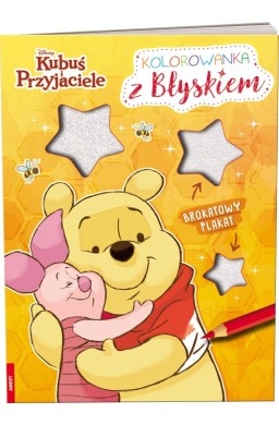 Disney Kubuś i przyjaciele. Kolorowanka z błyskiem