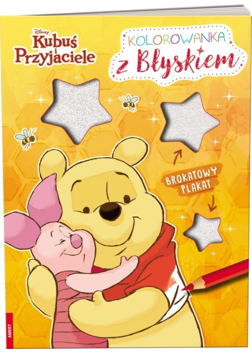 Disney Kubuś i przyjaciele. Kolorowanka z błyskiem
