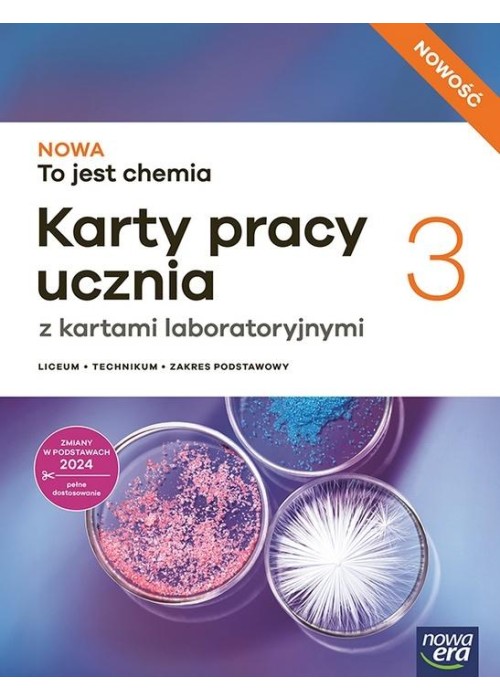 Chemia LO 3 Nowa To jest chemia KP ucznia ZP