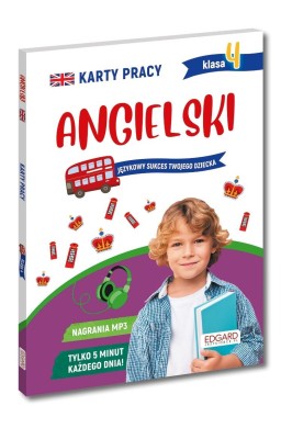 Angielski. Karty pracy. Klasa 4