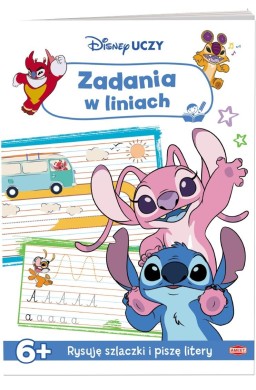 Disney uczy. Stitch. Zadania w liniach