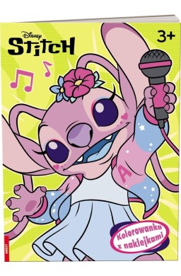 Disney Stitch. Kolorowanka z naklejkami