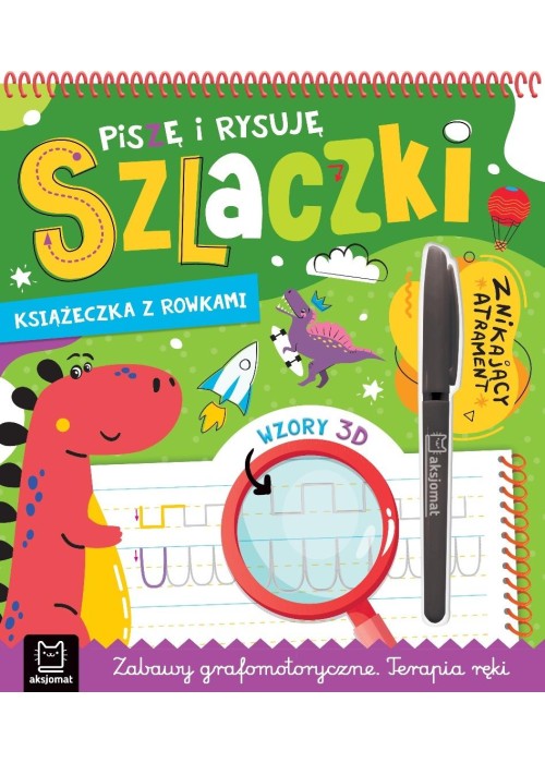 Piszę i rysuję szlaczki. Książeczka z rowkami