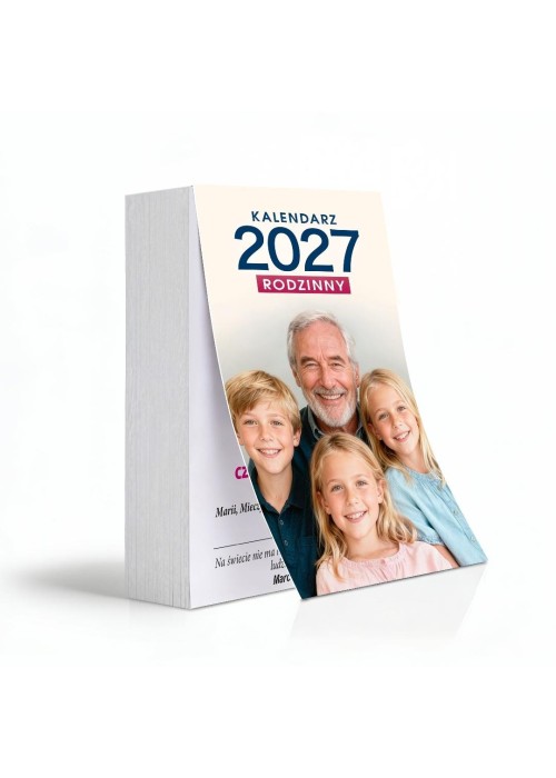 Kalendarz 2027 B7 zdzierak Rodzinny