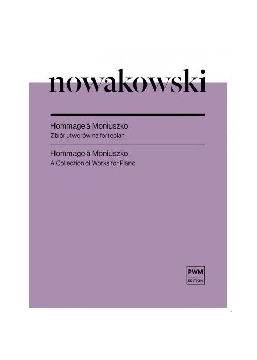 Hommage a Moniuszko - zbiór utworów