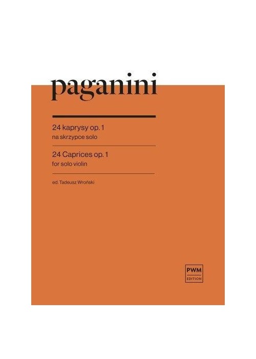 24 Kaprysy op.1 na skrzypce solo