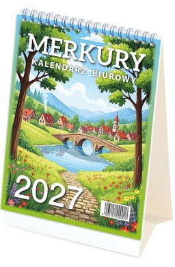 Kalendarz 2027 biurowy Merkury