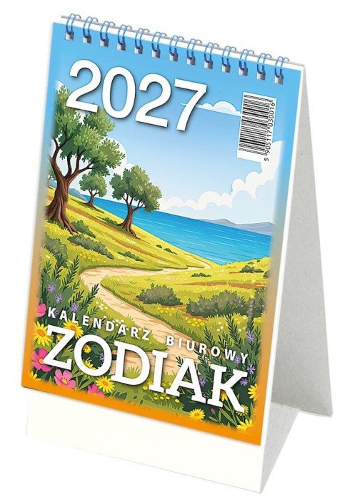 Kalendarz 2027 biurowy Zodiak